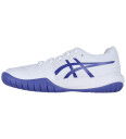 Asics Sko Gel Resolution X GS White/Dark Kobolt Asics 36 Sko Blå Hvit