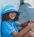 Lil" Boo Lil" Boo Block Ocean Bucket Hat   Blue   9M/2Y