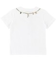 Dolce & Gabbana T skjorte   Hvit m. Krystaller   Dolce & Gabbana   5 år 110   T skjorte