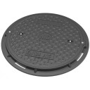 NID fast ramme med deksel for Ø600 mm foringsrør 1,5 tonn kompositt