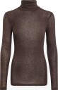 Bruuns Bazaar Angelabb Roll Neck   DARK BROWN   S