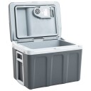 vidaXL Bærbar termoelektrisk kjøleboks 40 L 12 V 230 V E