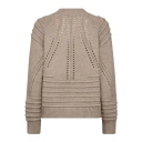 Co'Couture Dame Strikkevarer Beige L,