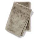 Skinnwille Fluffy Pledd Taupe