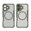 Hurtel Leading Series MagSafe silikonetui for iPhone 16 Grønn