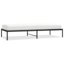 vidaXL Sengeramme svart metall 90x200 cm