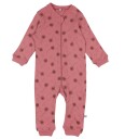 Pippi Natt Drakt med Glidelås 2-pakning Dusty Rose 50
