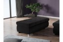 Cerys Fotpall 60 cm - Svart
