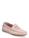 Tommy Hilfiger Flag Soft Suede Driver Loafer Pink 41