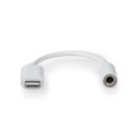 Lightning Lydadapter for Apple-produkter - 8 pins - 10 cm - 3,5 mm Hun