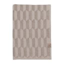 Mette Ditmer Geo badehåndkle 70 x 133 cm Sand