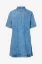 pieceSkjortekjole pcSky SS A shape Denim Blå