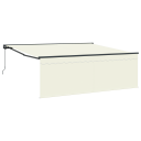  Innvendbar Markise Beige 400 × 300 cm Polyester