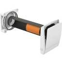 Wavin Ventiza PP30 dHRU-01 Ø100mm - hvit