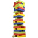 Classic Games Tumbling Tower – 48 Klosser – Farger