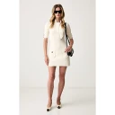 Elisabetta Franchi Dame Kjoler Beige M,