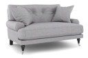 Loveseat Webber   Lysgrå|Krom