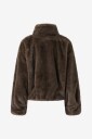 Gina Tricot   Jakke i fuskepels Faux Fur Jacket   Brun
