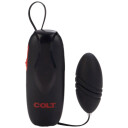 CalExotics COLT Black Turbo Bullet Fjernbetjent Vibrator Egg   - Svart