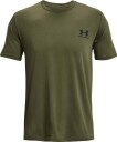 Under Armour Men's Sportstyle Left Chest Shortsleeve Grønn S Man