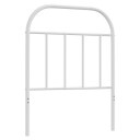  Sengegavl i metall hvit 75 cm 8720845884901