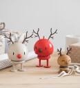 Hoptimist Small Reinsdyr Bimble Pyntefigur Eik Brun 9 cm