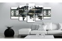 Bilde Metal World Map 100x50 Artgeist sp. z o. o.