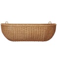 Ferm Living Veggkurv Flettet Rotting 25x75 cm
