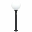 vidaXL Pullertlampe med sensor 80 cm svart IP44