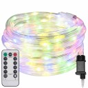  Lyskabel med 240 LED Flerfarget 10 m PVC