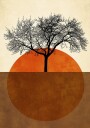 Sommermorgen Poster Plakat / 30x40cm