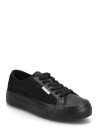 Calvin Klein Vulc Flatf Lace Up Lin Mesh Black 38