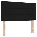  LED hodegavl Linjer Design Svart 90 cm Stoff