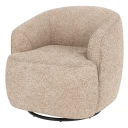 Rowico Home Dermot lenestol med sving og gynge stoff Anna lys beige