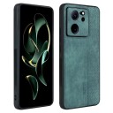 INCOVER Xiaomi 13T / 13T Pro AZNS Skinndekket Plast Deksel med Mønster - Grønn