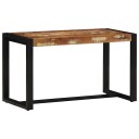  Benk flerfarget 80x35x45 cm gjenvunnet heltre