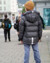 Kattnakken Boblejakke Sludd Junior Sort 11/12