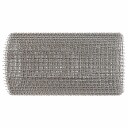 vidaXL Maskeskjerm 20 x 500 cm 3 Mesh Rustfritt stål 201 Sølv