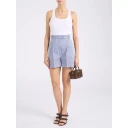 Elisabetta Franchi Dame Shorts Blå L,