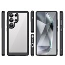 Hurtel Outer Space-etui med gelramme for Samsung Galaxy S25 Ultra Svart
