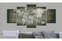 Bilde Emerald Map 100x50 Artgeist sp. z o. o.