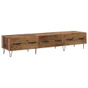  TV skap med skuff Gammelt tre 150 x 36 x 30 cm Konstruert tre
