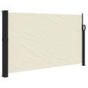  Uttrekkbar sidemarkise kremhvit 120x300 cm 4004280