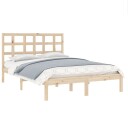 vidaXL Sengeramme heltre 200x200 cm