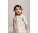 MarMar Kjole Dawson Cotton Seersucker Grey Sand Gingham (92 / 2 år)