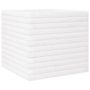  Plantekasse hvit 50x50x46 cm heltre furu