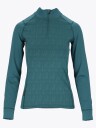 Twentyfour Aurora Baselayer Half Zip Grønn 36