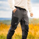 Revolutionrace Rambler Lightweight Pro Pants Herre Anthracite/Black 3XL Turbukse & Fritidsbukse