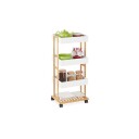 Serveringsvogn med 4 hyller