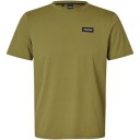 GripGrab Flow Teknisk T shirt Herre Olivengrønn